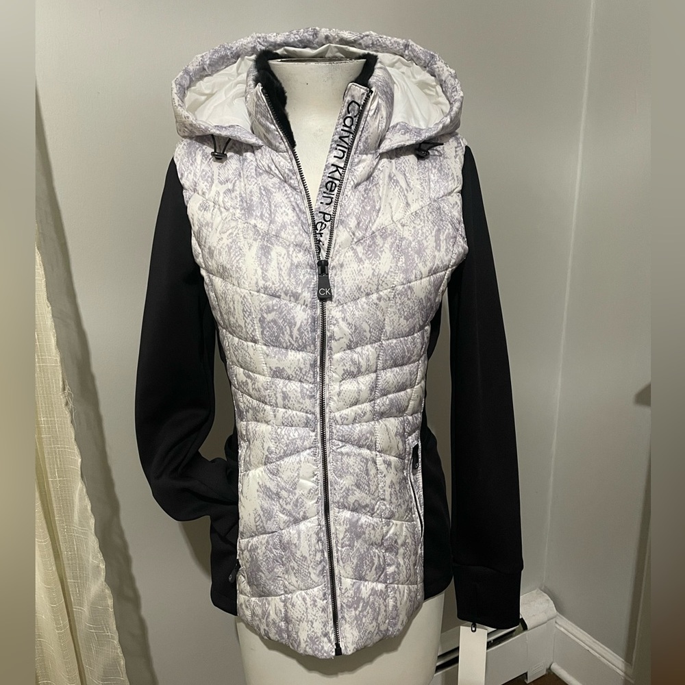 NWT Calvin Klein performance zip up jacket